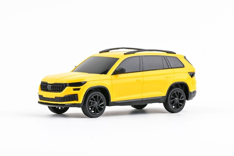 Abrex Plasťáček Škoda Kodiaq FL 1:43 - Žlutá